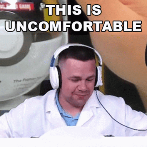 I Know This Is Uncomfortable By Sami Kierce GIF