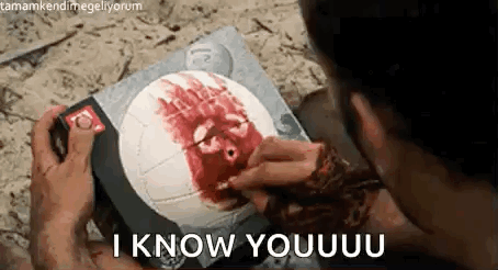 I Know You Wilson Cast Away GIF