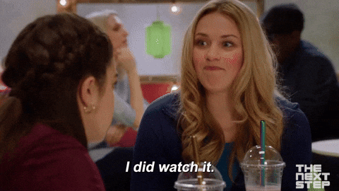 I Learned It From Watching You Girl Says Watched It GIF