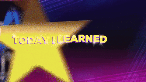 I Learned It From Watching You Star Today I Learned GIF