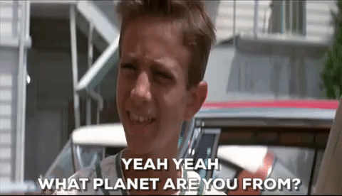 I Learned It From Watching You What Planet You From GIF