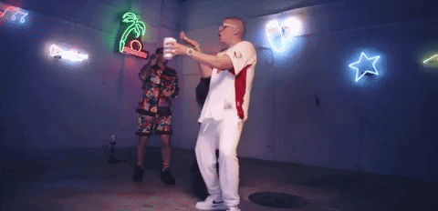 I Like It Bad Bunny Dancing GIF
