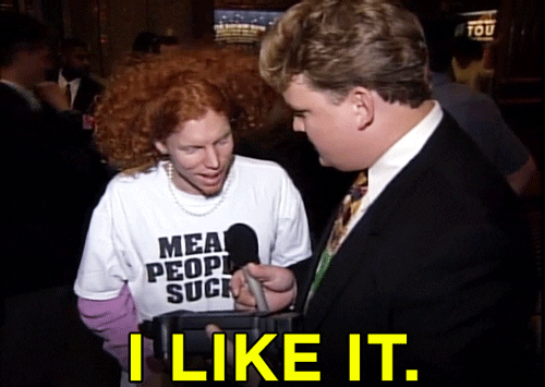 I Like It Readhead Guy Gets Interviewed GIF