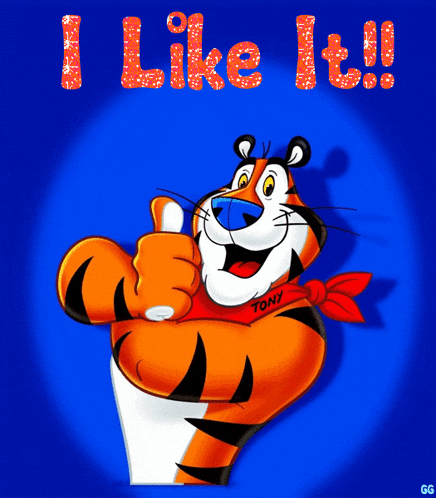I Like It Tony The Tiger Gif GIF