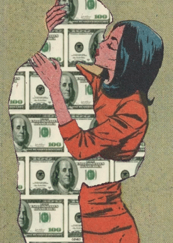 I Like Money Dollar Lover GIF