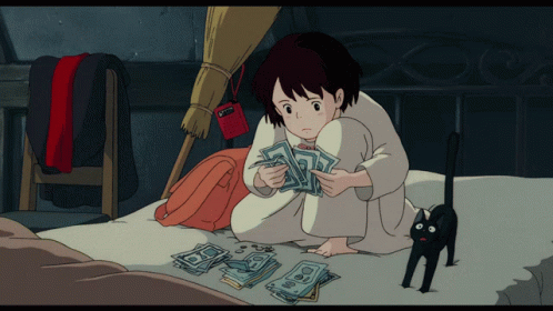 I Like Money Kiki's Delivery Service GIF