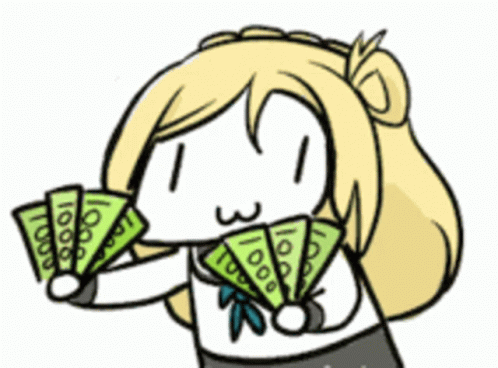 I Like Money Mari Ohara GIF