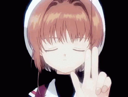 I Like Money Sakura Cardcaptor GIF