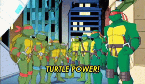 I Like Ninja Turtles Power GIF