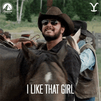 I Like That Girl Rip Yellowstone GIF