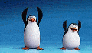 I Like To Move It Move It Dancing Penguin GIF