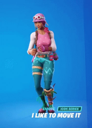 I Like To Move It Move It Fortnite Character GIF