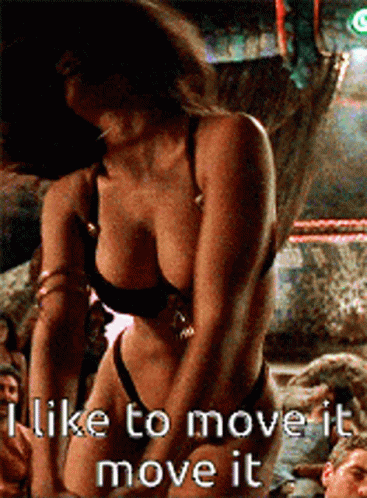 I Like To Move It Move It Sexy Girl In Bikini GIF
