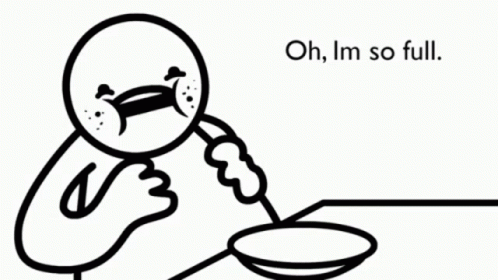 I Like Trains Eating So Full No Dessert GIF