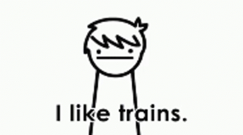 I Like Trains Hit By Train GIF