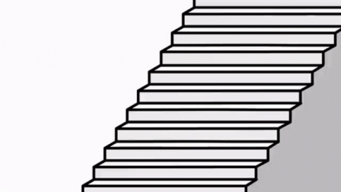 I Like Trains Rolling Up Stairs GIF