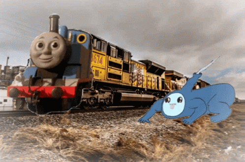 I Like Trains Talking Trains Swaying GIF