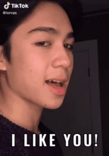 I Like You Tiktok Lipsync GIF