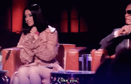 I Like You Cardi B GIF