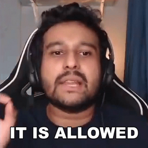 I'll Allow It Sahil Shah GIF