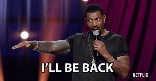 Deon Cole I'll Be Back GIF
