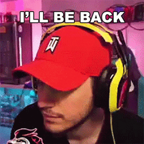 I'll Be Back My Viewers GIF