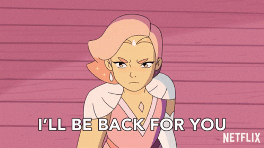 I'll Be Back For You GIF