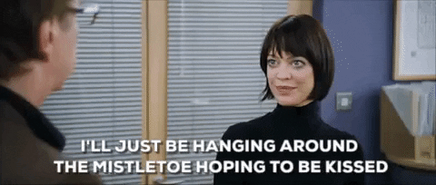 I'll Just Be Hanging Around GIF