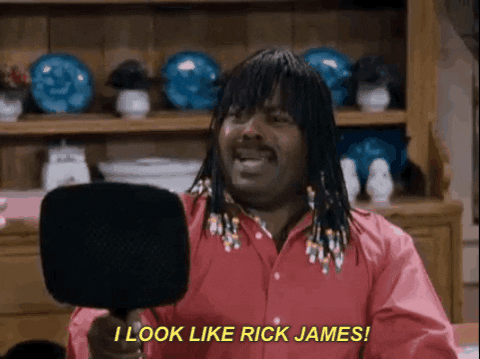 I Look Like Rick James GIF