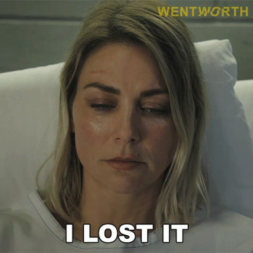 I Lost It Wentworth Allie Novak GIF