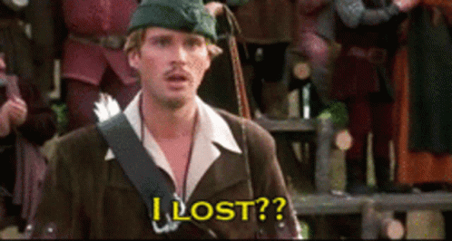 I Lost Robin Hood GIF