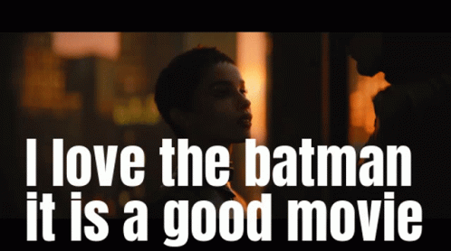 I Love Batman Poster GIF