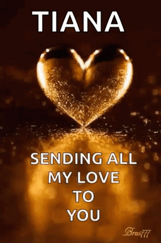 I Love Gold Sending Love GIF
