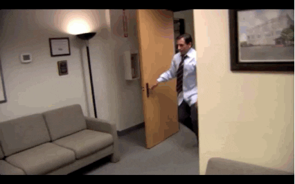 I Love How You Mess His Office GIF