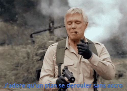 I Love It When A Plan Comes Together Hannibal Smith GIF