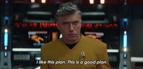 I Love It When A Plan Comes Together Star Trek GIF