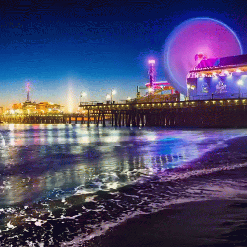 I Love La Santa Monica Pier GIF