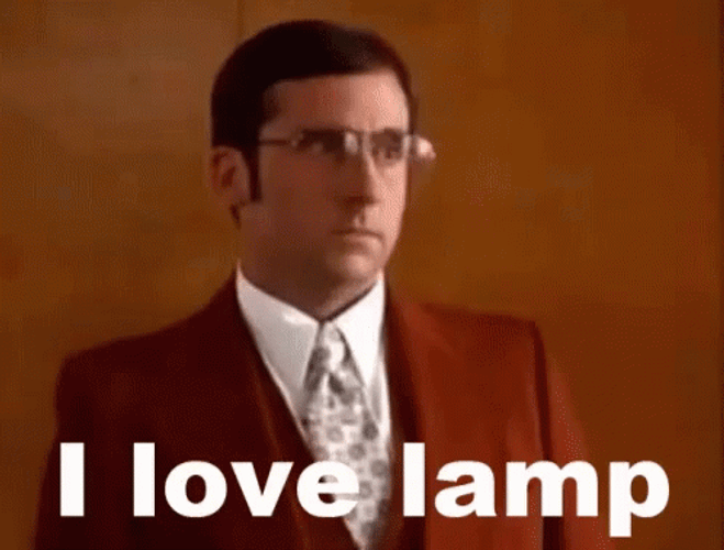 I Love Lamp GIF