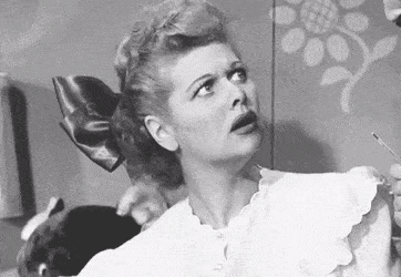 I Love Lucy Oh My God GIF