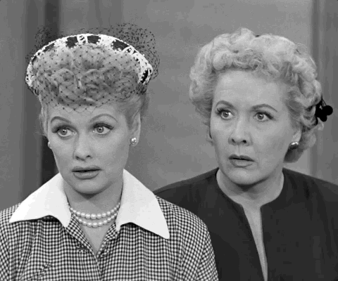 I Love Lucy Season 2 What GIF