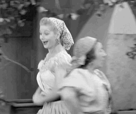 I Love Lucy Season 5 Dancing GIF