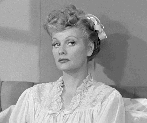 I Love Lucy Tongue Out GIF