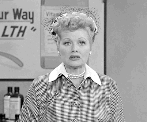 I Love Lucy Drunk GIF