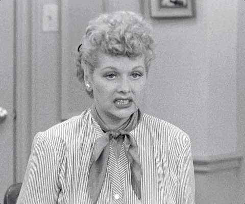 I Love Lucy Season 2 No GIF