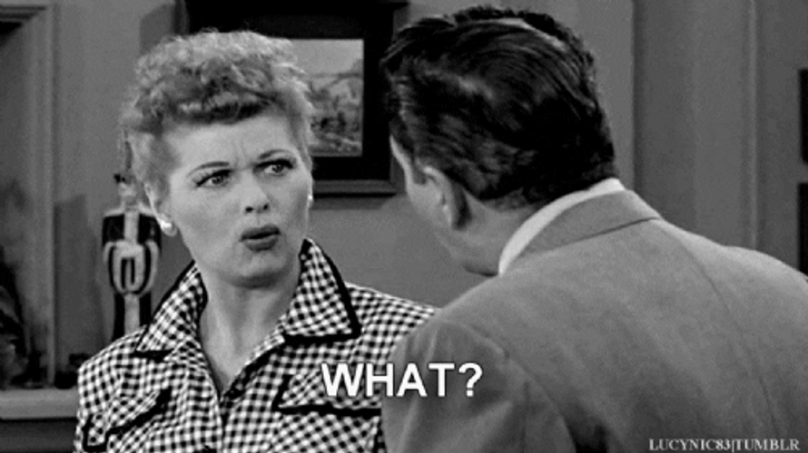 I Love Lucy I Love Lucy What GIF