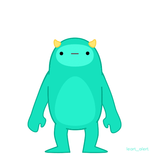 I Love My Husband Cute Monster GIF
