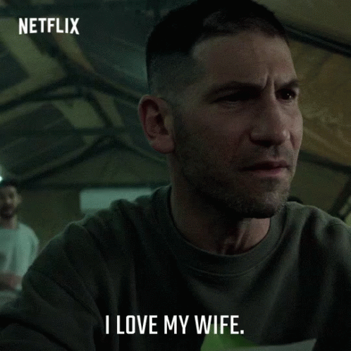 I Love My Wife The Punisher GIF
