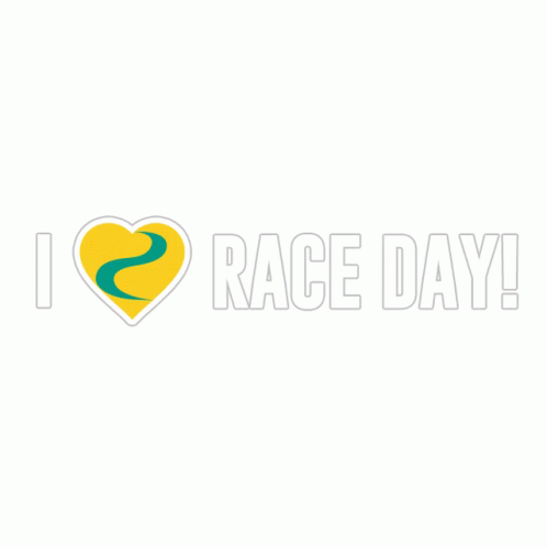 I Love Race Day GIF