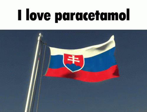 I Love Slovakia Paracetamol GIF