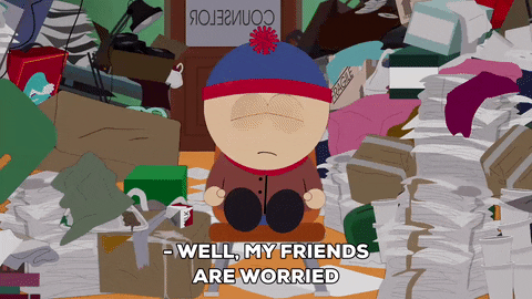 I Love Stan Marsh But He Seems To Mess Up GIF